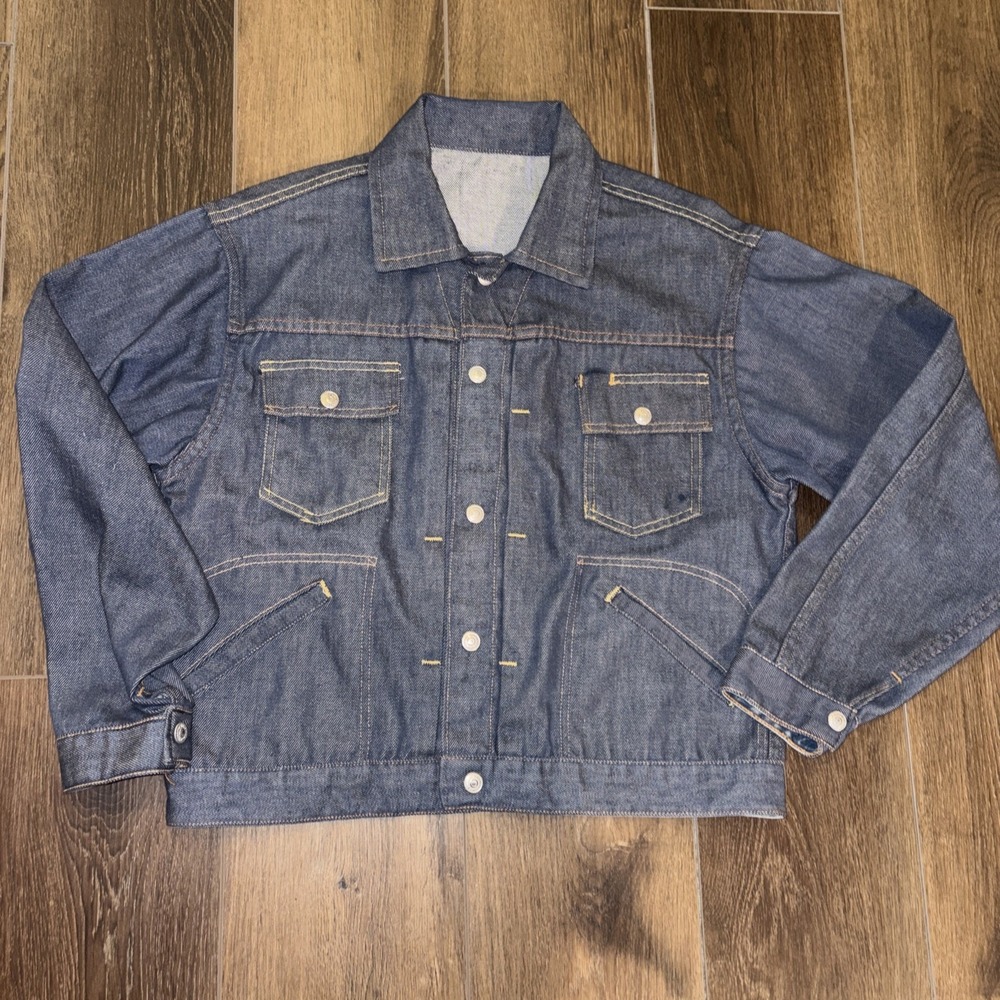 Vintage J.C. Penney Ranchcraft Selvedge Denim Jacket. 60s Mid-Century Western M